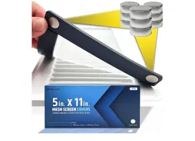 Hmmagnet 766549781489 Powerful Magnetic Vent Screen Mesh Covers 3-pack That Will Never Move Or Fall