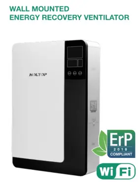 Ervq-b150 Holtop Pioneer Ecoasis 150 Ductless Energy Recovery Ventilator Co2