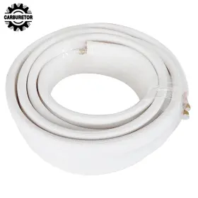 Hgf110700 Home-garden-fix 50ft Copper Piping Install Kit For Mini Split Heat Pump Systems 1/4 Inch - 3/8 Dia