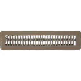 1fl0214br-nh Home Impressions 10-home 2-1/4 Inch X 14 Brown Steel Floor Register