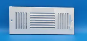 Home Intuition 810111240079 3-way Air Vent Covers For Ceiling Wall Grille Wv3w12x4