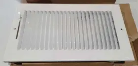 Wv4w12x12 Home Intuition New 12 Inch X 6 Ceiling Wall Register Air Duct Vent 1 Way Grille Hvac - Free Ship