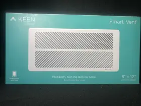 Sv01-612-pp-1.0 Home Keen Smart Vent 6 Inch X12 Model #sv01-612-pp-1.0 Open Box