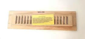 Homewell 718879976950 Red Oak Wood Floor Register Drop In Vent Cover 2.25x12 Inch Unfinished #3