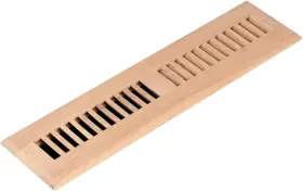 Dirou-214 Homewell Red Oak Wood Floor Register Drop In Vent 2 X 14 No Damper