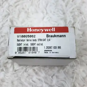 V100g5062 Honeywell 085267818407 Braukmann Radiator Valve Body Straight 3/4 Inch Sweat X