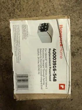 40003916-548 Honeywell Replacement Power Head New/open Box