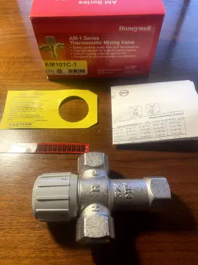 Am101c-1 Honeywell New Themostatic Mixing Valve With Instructions Box Of 12