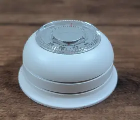 Ct87k4446 Honeywell Round Electronic 7-wire Manual Thermostat Inch White Ct87k #3