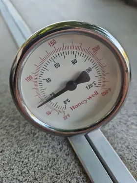 Gt161 Honeywell 2 Inch Thermometer With Well 32-250f #2