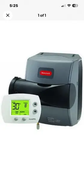 He250a1005 Honeywell Trueease Advanced Bypass Humidifier 17 Gpd 24 Vac
