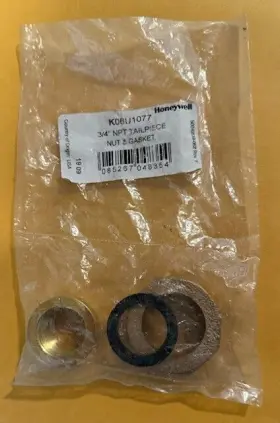 K06u1077 Honeywell Union Kit 3/4 Inch Npt Replacement Assembly Nut &gasket