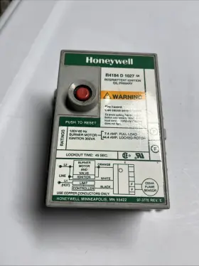 R4184 Honeywell D 1027 Oil Burner Primary Control