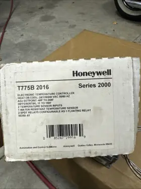 T775b2016 Honeywell Electronic Remote Controller 2 Spdt Nema 4x #2