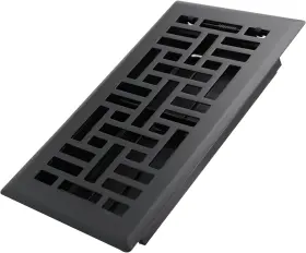 Howeall 445039944926 4x8 Inches Heavy Duty Walkable Floor Register Easy Adjust Air Supply Lev