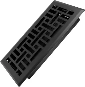 Howeall 445048149138 4x10 Inches Heavy Duty Walkable Floor Register Easy Adjust Air Supply Lever Floo