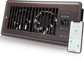Howeall 445052920969 Super Quiet Register Booster Fan For 4 Inch X 10 Holes Smart Ven
