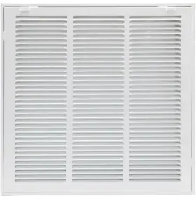 B0dm5jm9gb Howeall 16 Inch W X H Duct Opening Size Steel Return Air Filter Grille - Removable