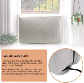 Hoxha 313037655601 Indoor Air Conditioner Cover For Window Units Double Insulation Anti-rust #3