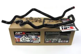 57-1220h-blk Hps Black Silicone Heater Hose Kit For Jeep Wrangler Jk