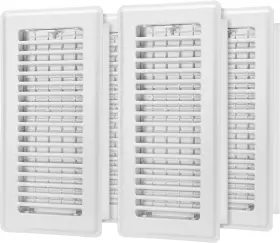 Hqzhqz 744759083340 Floor Register 4x10 4 Pack Vent Covers For Home Heavy Duty Steel Wa