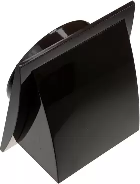 Hvac Ov 313115484420 Brown Abs Plastic Exhaust Vent Hood With Flap - 6 Inch Fit For Bathroom Kitch