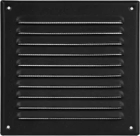 Hvac Ov 445002299244 6 Inch X Grille Dimensions Black Stainless Steel Square Vent Cover -