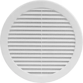 Hvac Ov 445007825820 8 Inch Grille Dimensions White Plastic Round Vent Cover - Air Return