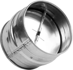 Hvac Ov 726084249844 4 Inch Backdraft Damper One-way Airflow Ducting Insert With Spring-loaded Foldi #2
