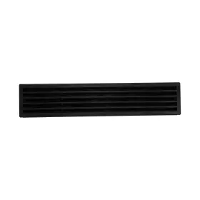 Hvac Ov 751037981591 17.7 Inch X 3.6 Door Air Vent Grille Sided Ventilation Cover - Black Over #2