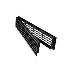Hvac Ov 751037981591 17.7 Inch X 3.6 Door Air Vent Grille Sided Ventilation Cover - Black Over #3