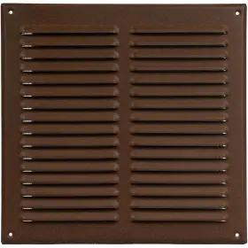 Hvac Ov 751037984004 10 X Inch Opening Size Brown Galvanized Steel Square Air Vent Cover - Hv