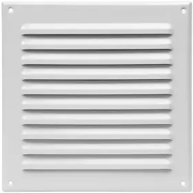 Hvac Ov 751037984059 8 X Inch Inner Brown Stainless Steel Square Surface Mounted Air Vent Cover R