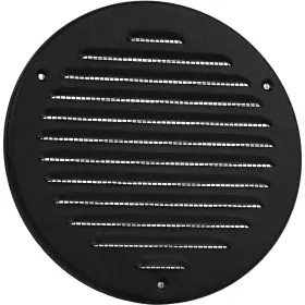 Hvac Ov 751037984486 6 Inch Inner Black Stainless Steel Round Soffit Air Vent Cover Reg