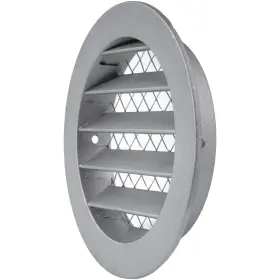 Hvac Ov 751037985421 4 Inch Round Aluminum Industrial Vent - Air Louver Soffit Grille Cove