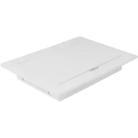 Hvac Ov 751037985667 4 X 6 Inch White Rectangular Abs Plastic Plumbing Access Panel - Indoor Wall #2