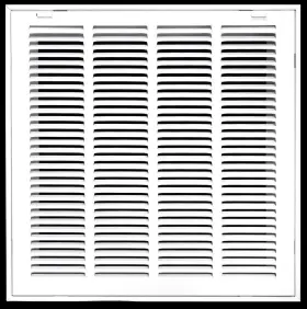 Hvac Premium 635133962859 16 Inch X Return Air Filter Grille - Included Easy Plastic Tabs For
