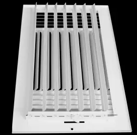 Hvac Premium 638455381841 14 Inch X 10 3-way Air Supply Grille - Vent Cover And Diffuser Flat Stamped Face #2