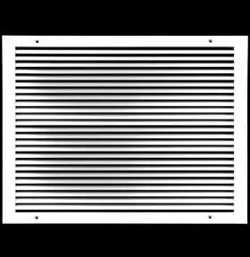 Hvac Premium 810014867175 20ftft X 25 Inch Aluminum Return Grille - Easy Air Flow Linear Bar G