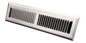 Hvac Premium 810014868820 2 Inch X 10 Victorian Floor Register Grille With Dampers - Contempo Decorative G #2