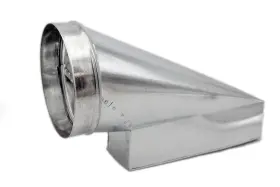 Hvac Premium 810035427709 Rectangular Duct End Boot Register Boots 10 X 4 6 Galvan