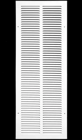 Hvac Premium 810107140116 12w X 36h Steel Return Air Grilles - Sidewall Ceiling Duct Cover White