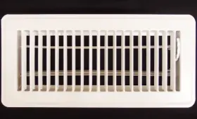 Hvac Premium 810107143797 4ftft X 12ftft Floor Register With Louvered Design - Heavy Duty Rigid Air S