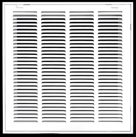 Hvac Premium 810107145265 16 Inch X Steel Return Air Filter Grille For 1 - Easy Plastic Tabs Fo