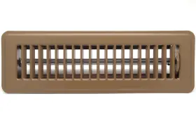 Hvac Premium 810107146316 12ftft X 4ftft Floor Register With Louvered Design - Heavy Duty Rigid Air S