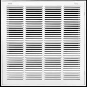 Hvac Premium 810116316472 25 Inch X 20 Steel Return Air Filter Grille For 1 - Removable Face/door