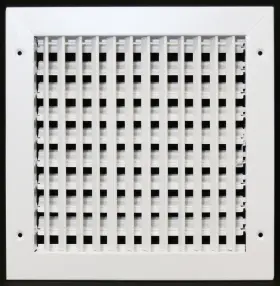 Hvac Premium 810130142804 10 Inch W X H Adjustable Air Supply Diffuser - Vent Cover Sidewall Or Ceiling