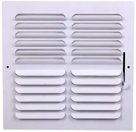Hvac Premium 810130145713 10 Inch W X H Duct Opening 2-way Fixed Curved Blade Air Supply Diffuser Regis