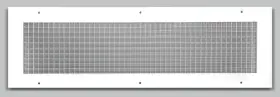 Crg1030 Hvac Premium 10 Inch X 30 Or Cube Core Eggcrate Return Air Grille - Aluminum Rust P