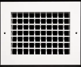 Ddag-a-106 Hvac Premium 10x6 Double Deflection Supply Air Vent Cover For Wall Or Ceiling Duct Opening